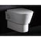 Eago EAGO WD332 Round Modern Wall Mount Dual Flush Toilet Bowl WD332 - alternate 8